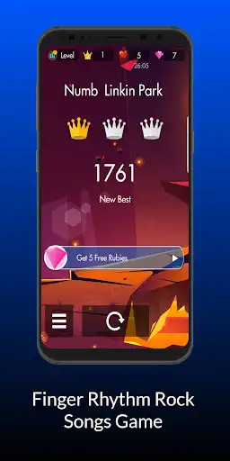 Play Piano Tiles - Rock Rhythm song as an online game Piano Tiles - Rock Rhythm song with UptoPlay