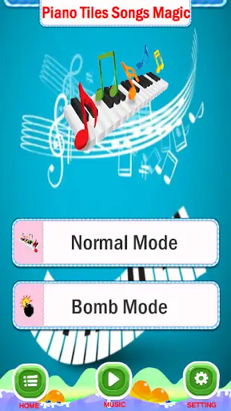 Play piano tiles songs magic as an online game piano tiles songs magic with UptoPlay