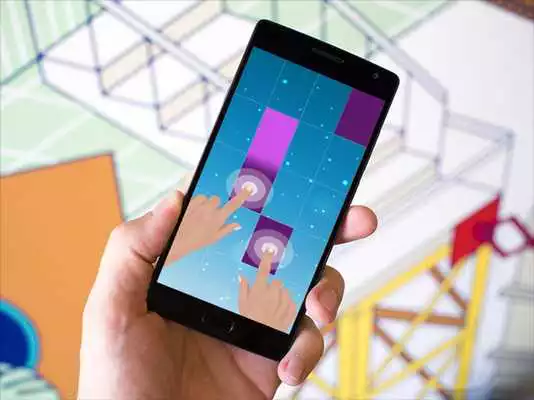 Play Piano Tiles Violet