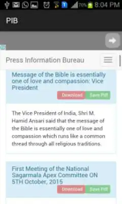 Play PIB - Press information bureau