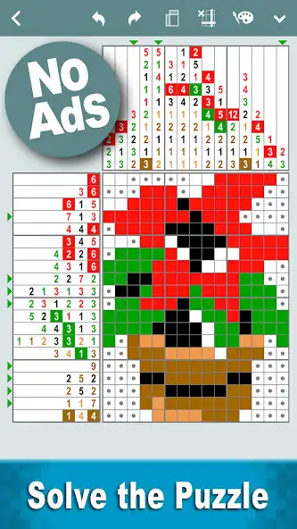 Play Pic-a-Pix: Nonogram Color  and enjoy Pic-a-Pix: Nonogram Color with UptoPlay