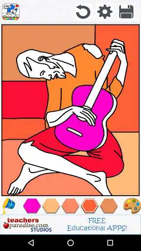 Play APK Picasso: Coloring for Adults  and enjoy Picasso: Coloring for Adults with UptoPlay com.teachersparadise.picassocoloringforadults