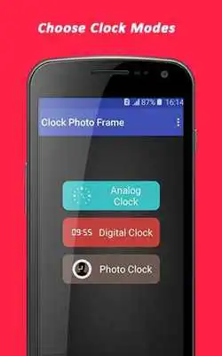 Play Pic Clock Photo Frame Editor