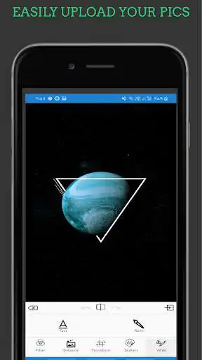 Play Pic Editorial-A photo editing app as an online game Pic Editorial-A photo editing app with UptoPlay