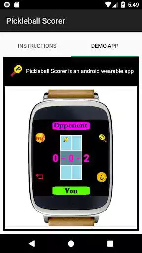 Play Pickleball Scorer as an online game Pickleball Scorer with UptoPlay