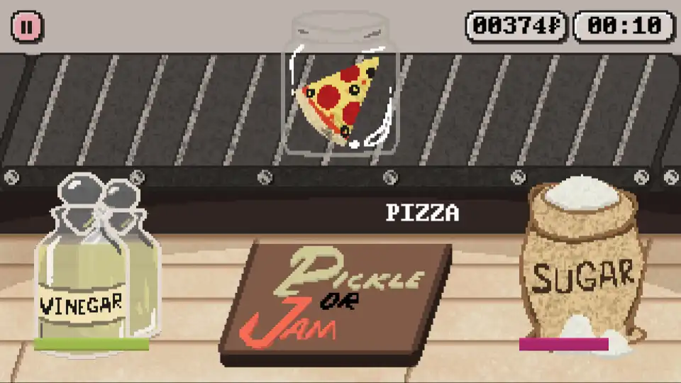 Play Pickle or Jam as an online game Pickle or Jam with UptoPlay