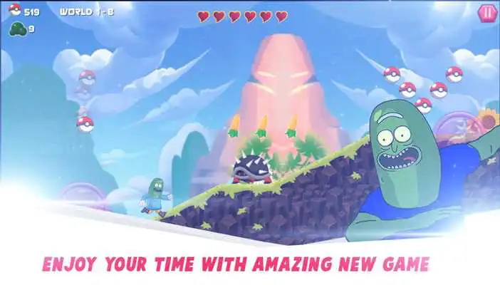 Play Pickle Rick Adventure