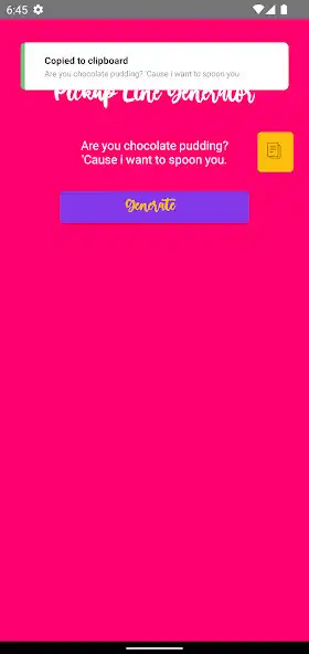 Play Pickup Line Generator as an online game Pickup Line Generator with UptoPlay