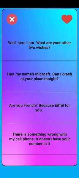 Play pick up lines - flirty lines  and enjoy pick up lines - flirty lines with UptoPlay