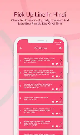 Play Pick up lines in Hindi messages as an online game Pick up lines in Hindi messages with UptoPlay