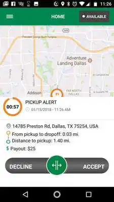 Play PICKUP Service Provider