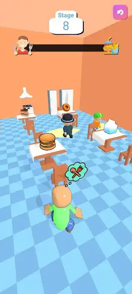 Play Picky Eater 3D as an online game Picky Eater 3D with UptoPlay