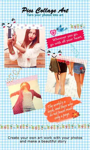 Play Pics Collage Art  and enjoy Pics Collage Art with UptoPlay