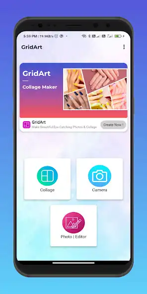 Play PicsGridArt - Collage Maker as an online game PicsGridArt - Collage Maker with UptoPlay