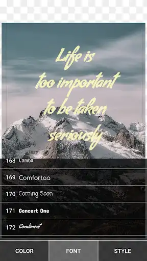 Play PicText: Text on Pictures and Photos 700+ Fonts  and enjoy PicText: Text on Pictures and Photos 700+ Fonts with UptoPlay