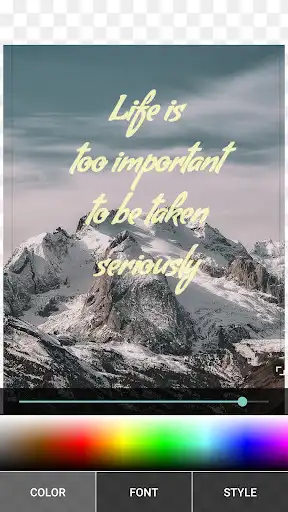 Play PicText: Text on Pictures and Photos 700+ Fonts as an online game PicText: Text on Pictures and Photos 700+ Fonts with UptoPlay