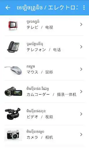 Play Picture Dictionary KH-JA-CN as an online game Picture Dictionary KH-JA-CN with UptoPlay