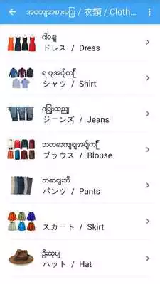 Play Picture Dictionary MY-JA-EN