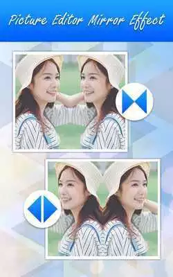 Play picture editor mirror effect