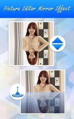 Play picture editor mirror effect