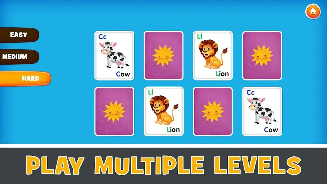 Play Picture Match, Preschool Memory Games for Kids as an online game Picture Match, Preschool Memory Games for Kids with UptoPlay