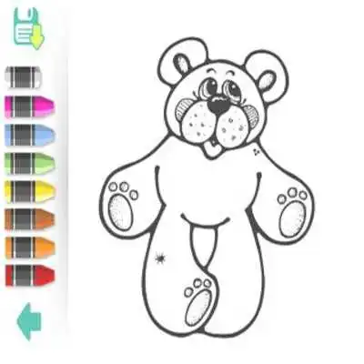 Play pictures for coloring Bear Play pictures for coloring Bear