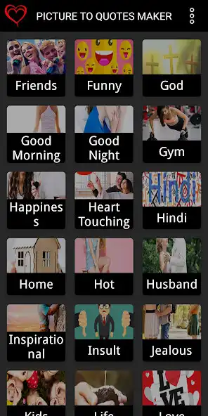 Play Picture to Quotes maker as an online game Picture to Quotes maker with UptoPlay