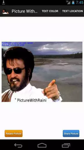Play Picture With Rajni  and enjoy Picture With Rajni with UptoPlay