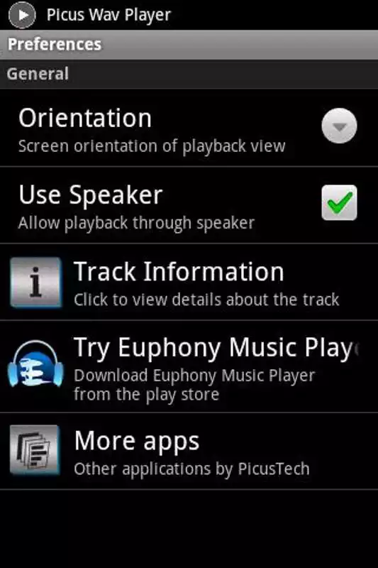 Play Picus Wav Player Trial