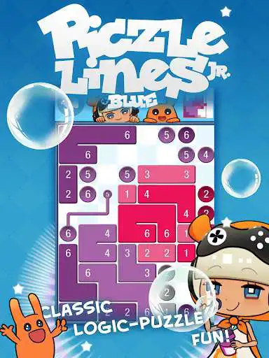 Play Piczle Lines Jr. Blue  and enjoy Piczle Lines Jr. Blue with UptoPlay