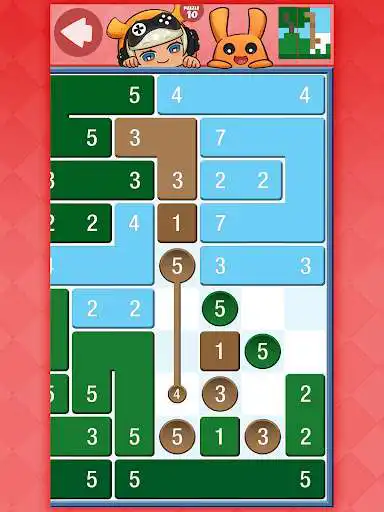Play Piczle Lines Jr. Red as an online game Piczle Lines Jr. Red with UptoPlay