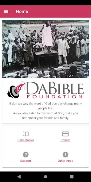 Play Pidgin Audio Bible - Old and New Testament  and enjoy Pidgin Audio Bible - Old and New Testament with UptoPlay