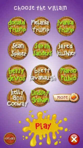 Play Pie in the Face (Politicians) V2  and enjoy Pie in the Face (Politicians) V2 with UptoPlay