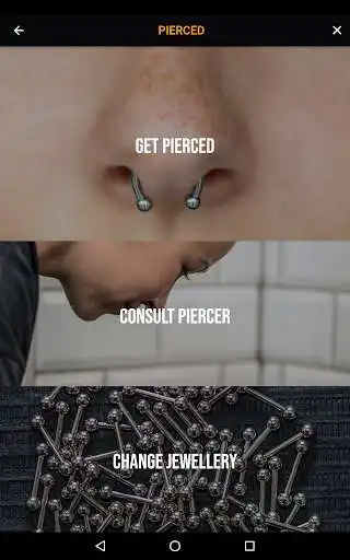 Play PIERCED App as an online game PIERCED App with UptoPlay