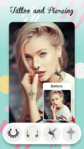 Play Piercing App Photo Editor as an online game Piercing App Photo Editor with UptoPlay