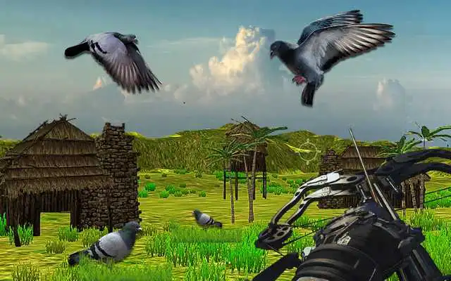 Play Pigeon Hunting 2018: Crossbow Birds Wings Shooting