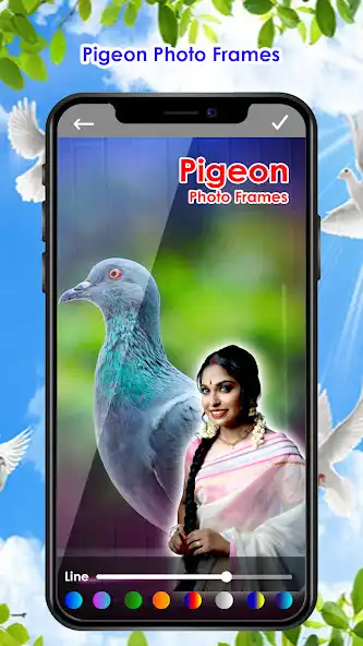 Play Pigeon Photo Editor and Frames  and enjoy Pigeon Photo Editor and Frames with UptoPlay