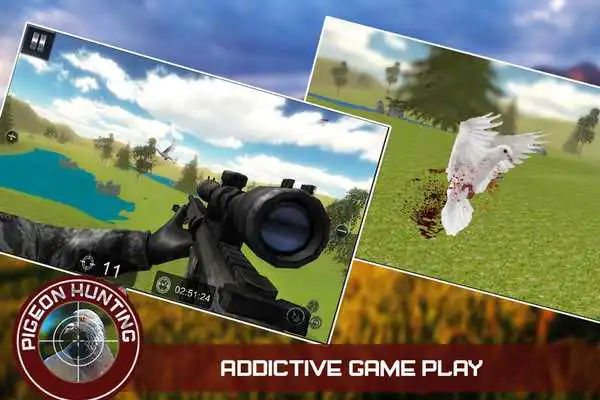 Play Pigeon Spy Hunting 3D