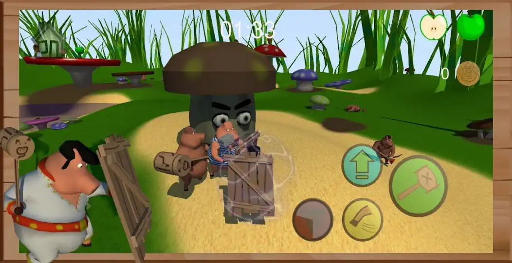Play Piggy Warriors - farm fight  and enjoy Piggy Warriors - farm fight with UptoPlay