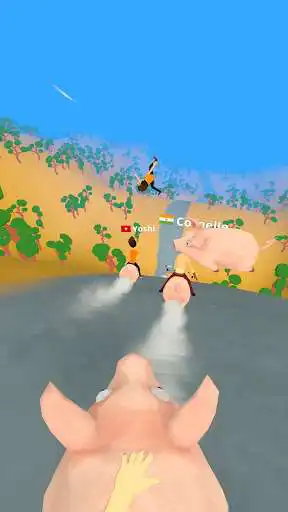 Play Pig Riders  and enjoy Pig Riders with UptoPlay