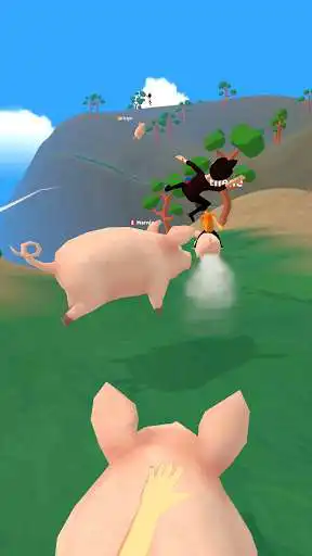 Play Pig Riders as an online game Pig Riders with UptoPlay