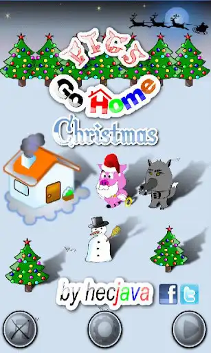 Play Pigs Go Home Xmas  and enjoy Pigs Go Home Xmas with UptoPlay