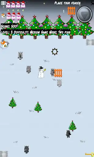 Play Pigs Go Home Xmas as an online game Pigs Go Home Xmas with UptoPlay