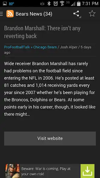 Play Pigskin Hub - Bears News as an online game Pigskin Hub - Bears News with UptoPlay