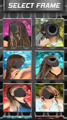 Play Pigtail Hairstyle Photo Camera