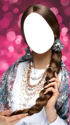 Play Pigtail Hairstyle Photo Camera