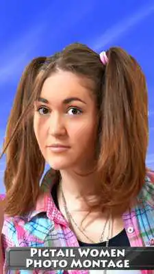 Play Pigtail Women Photo Montage Play Pigtail Women Photo Montage