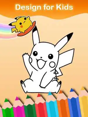 Play Pikachu Coloring Monster Book