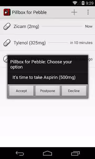 Play Pillbox for Pebble as an online game Pillbox for Pebble with UptoPlay