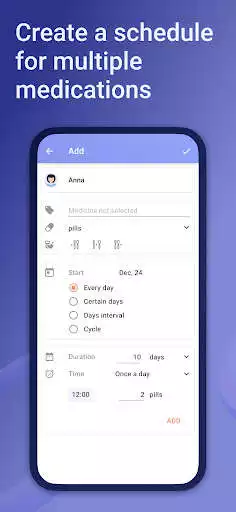 Play Pill Reminder: Med Tracker as an online game Pill Reminder: Med Tracker with UptoPlay